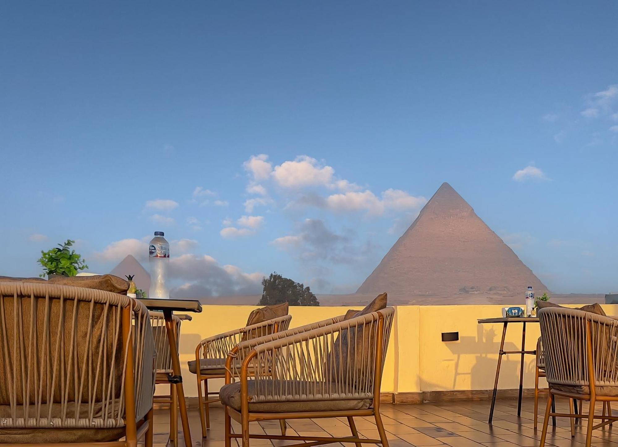 Pyramids Vista Inn Kafrat al Jabal Ngoại thất bức ảnh