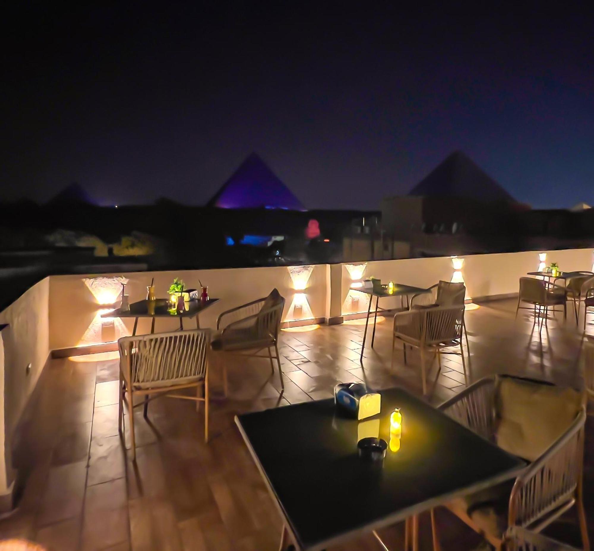 Pyramids Vista Inn Kafrat al Jabal Ngoại thất bức ảnh