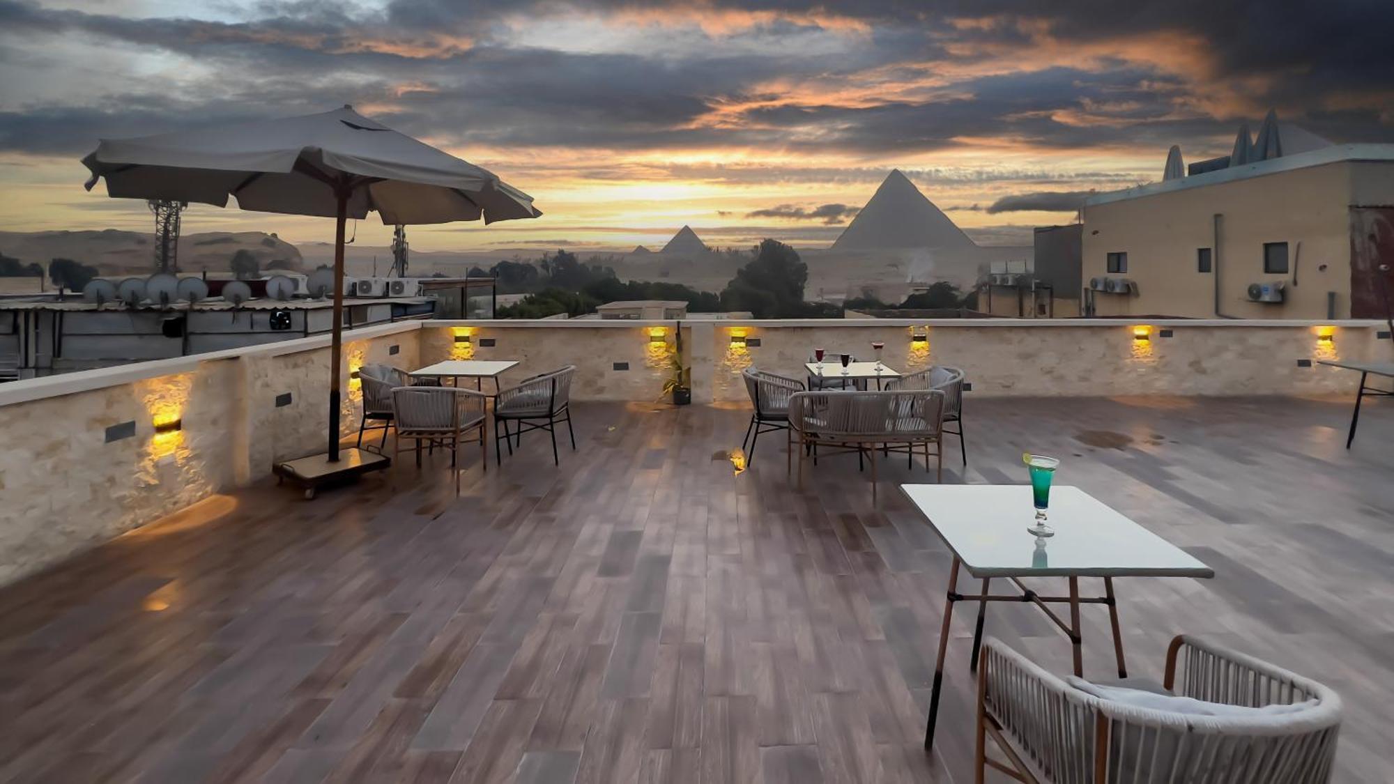 Pyramids Vista Inn Kafrat al Jabal Ngoại thất bức ảnh
