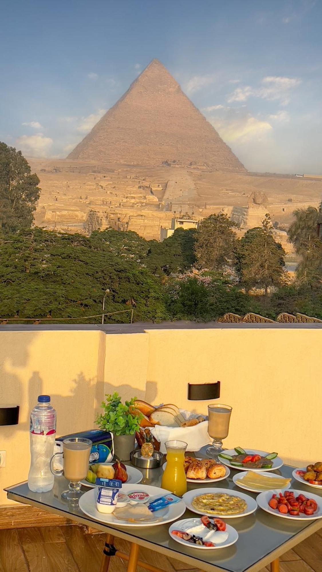 Pyramids Vista Inn Kafrat al Jabal Ngoại thất bức ảnh