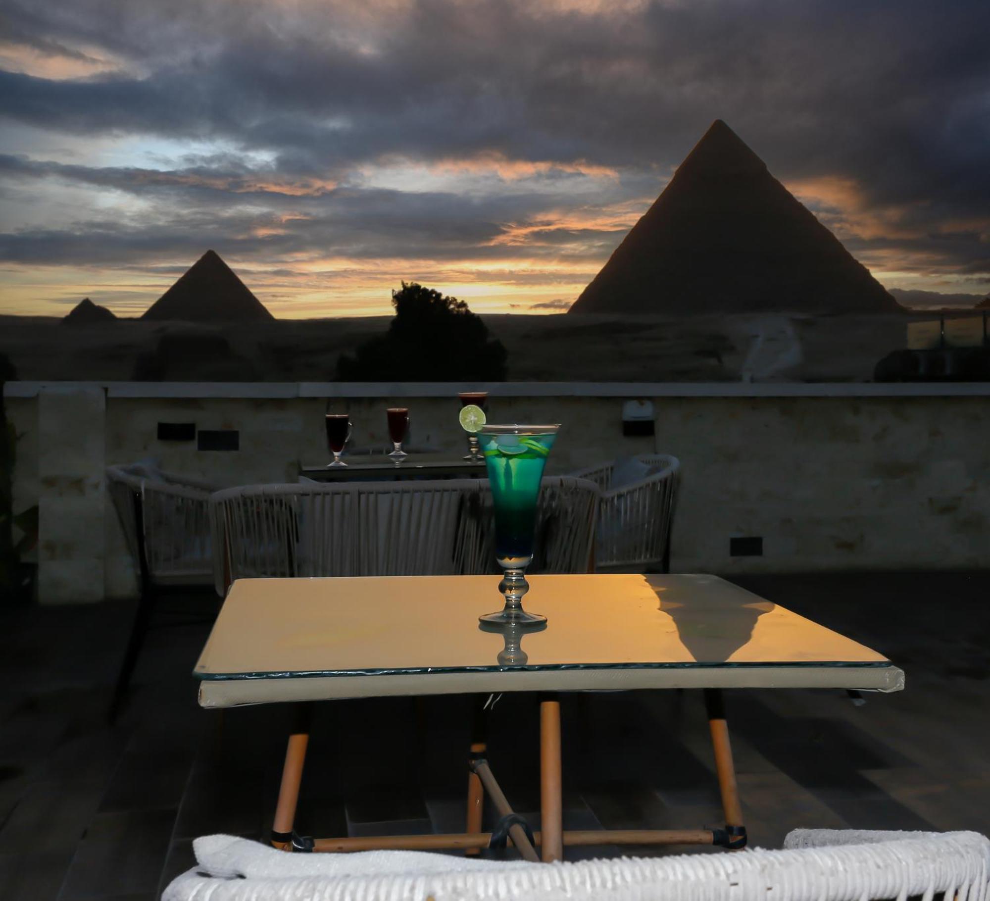 Pyramids Vista Inn Kafrat al Jabal Ngoại thất bức ảnh